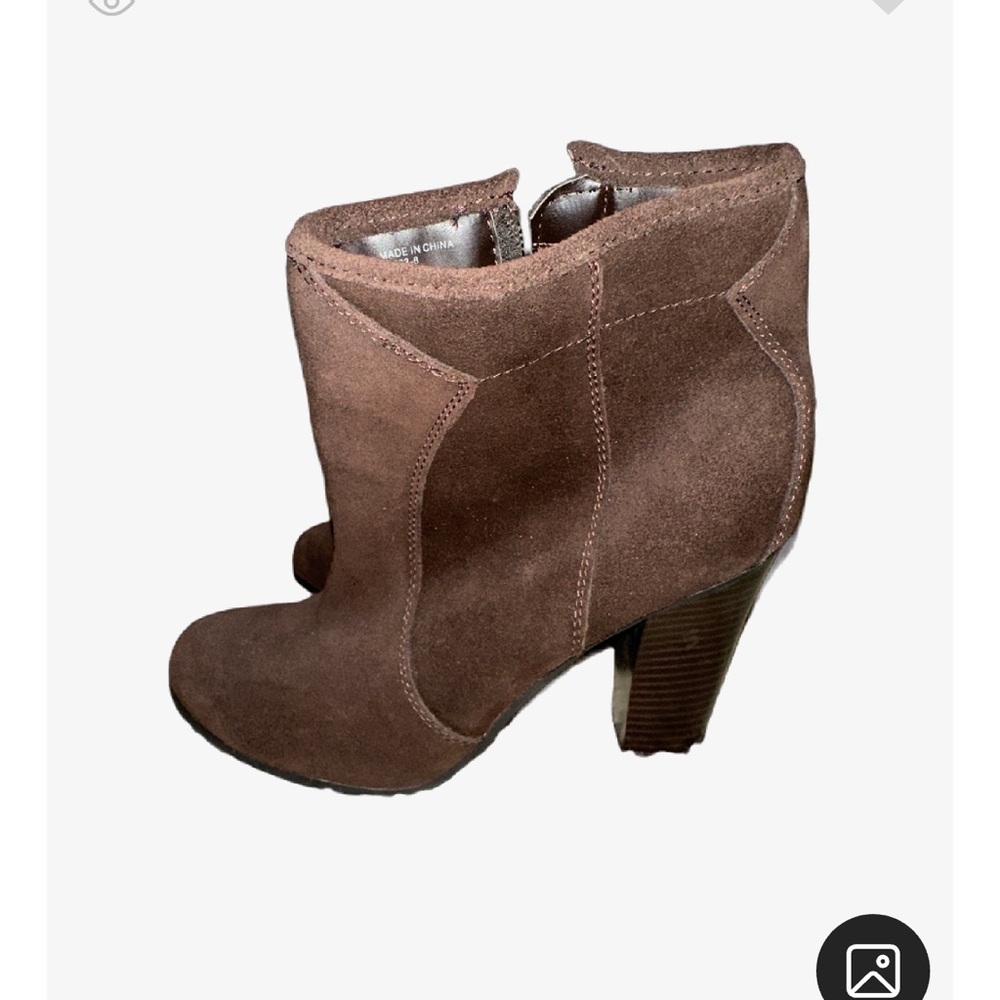 Brown booties